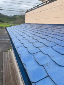 鹿児島市にて屋根・外壁塗装　屋根　施工前３