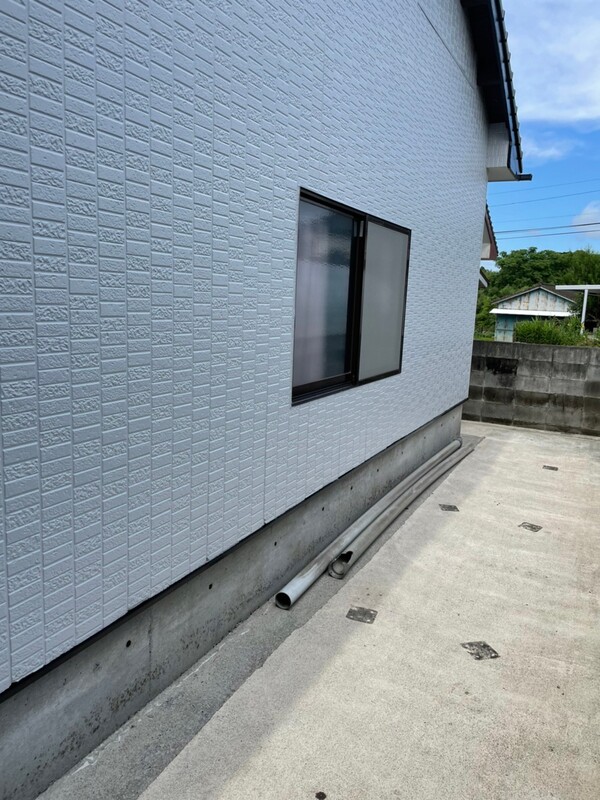 鹿児島市にて外壁・車庫塗装の施工後写真